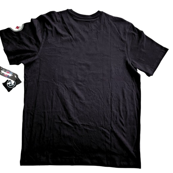 Pittsburgh Steelers '47 Brand NFL Team Striped Tee Shirt Size Large Black NWT - Picture 2 of 10